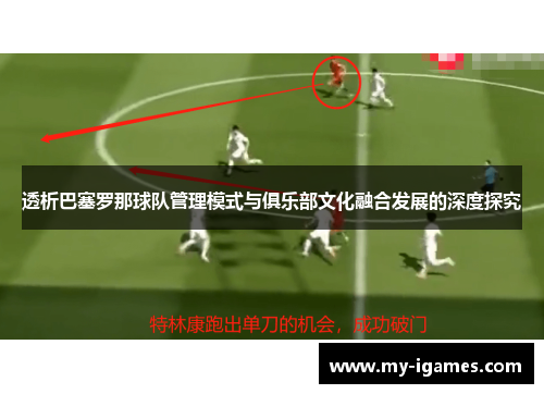 透析巴塞罗那球队管理模式与俱乐部文化融合发展的深度探究